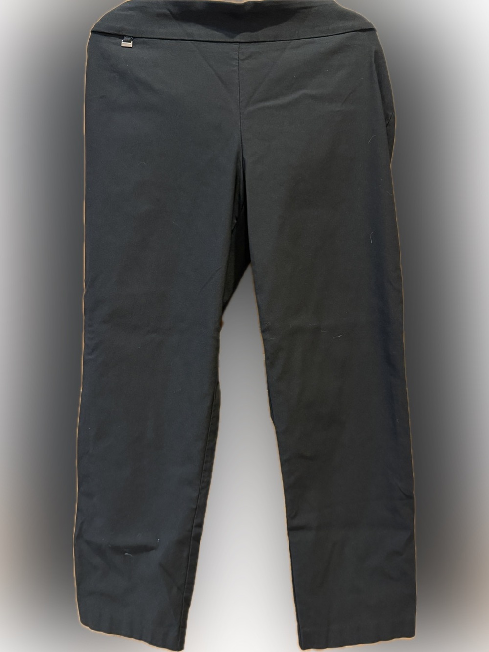 Counterparts Black Career Pants Stretch Straight Leg Slacks, Plus Size 18W